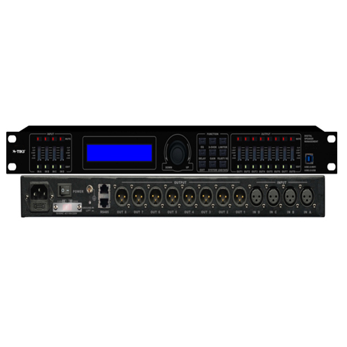 TS-408数字音箱处理器四进八出