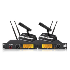 TUX-105 真分集一拖二无线会议话筒